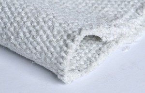 Dusted asbestos Cloth