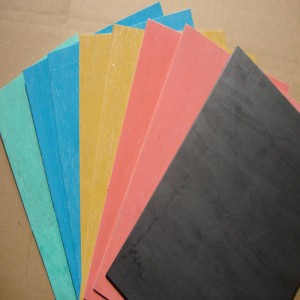 Oliebestande asbesrubberplaat