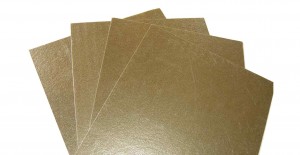 Factory Wholesale Soft Golden Mica Sheet With Metal Tanged Manufacturers - Soft Golden Mica Sheet  – Wanbo