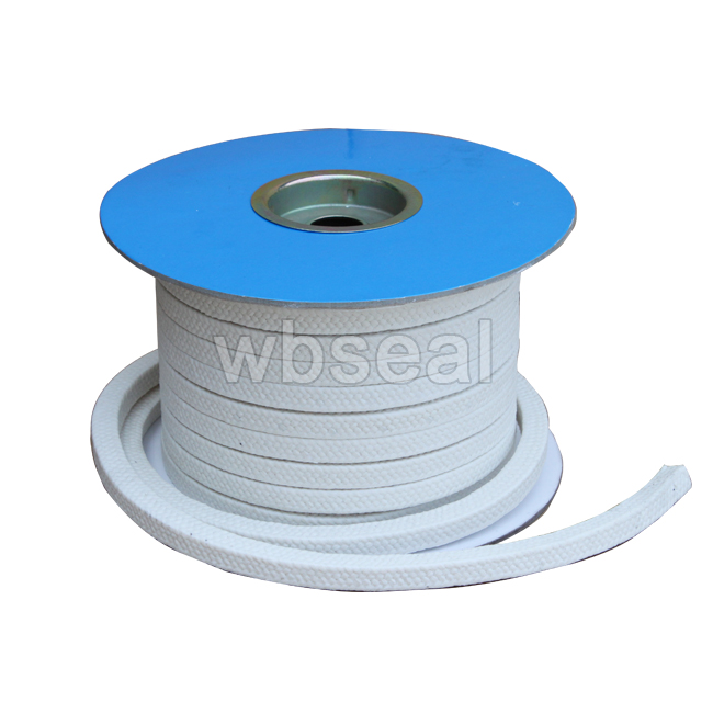 White Aramid Fiber Packing with rubber core